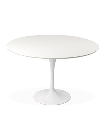 Fiberglass Round Trumpet Dining Table